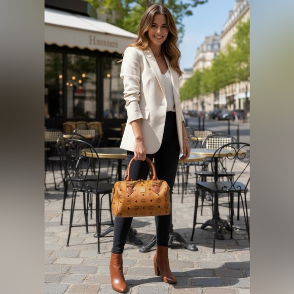 MCM MONGR. VISETOS BOSTON SPEEDY
SATCHEL BAG - Picture 2 of 13